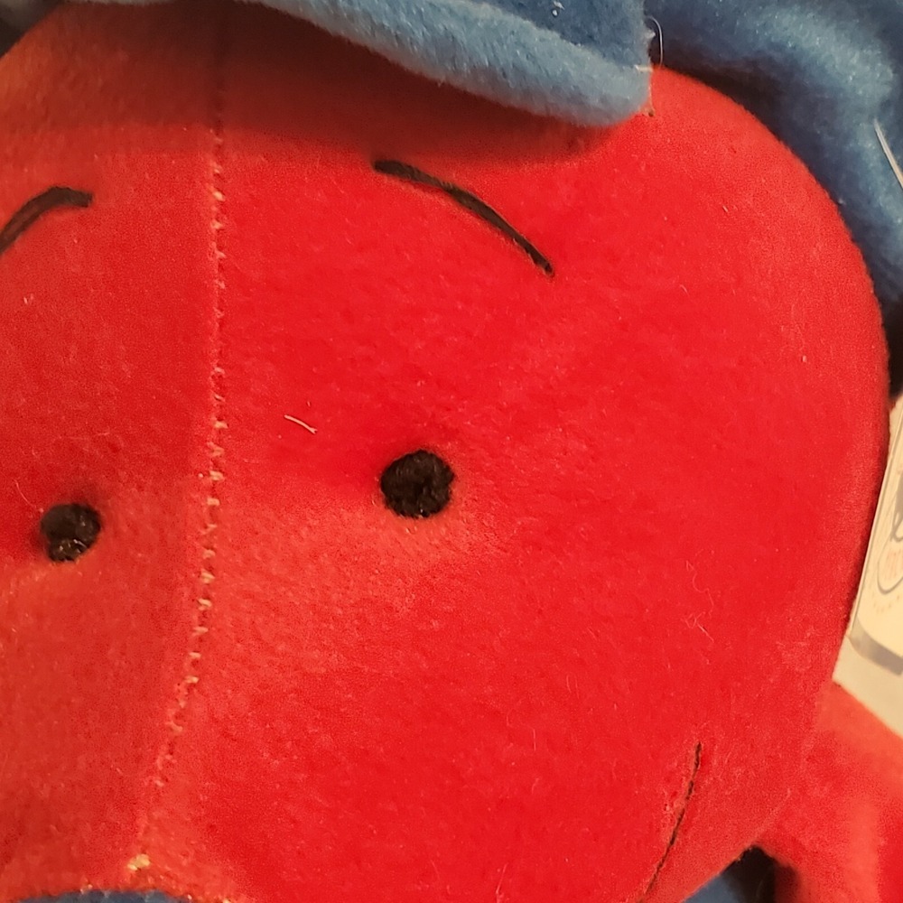 Chicago Cubs Plush Bear Good Stuff MLB Baseball Red With Baseball Cap 2006 Tags - Picture 6 of 16